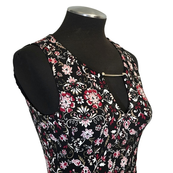 White House Black Market - Sleeveless Pullover Floral Top – Extra Small XS - Picture 4 of 11